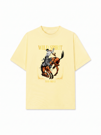 Áo Thun Relaxed Fit The Bad Horse Wild Spirit