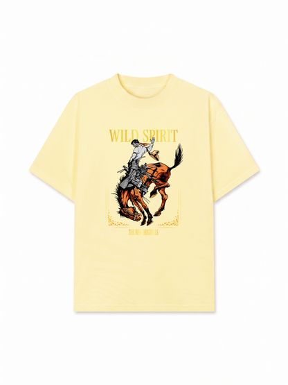 Áo Thun Relaxed Fit The Bad Horse Wild Spirit