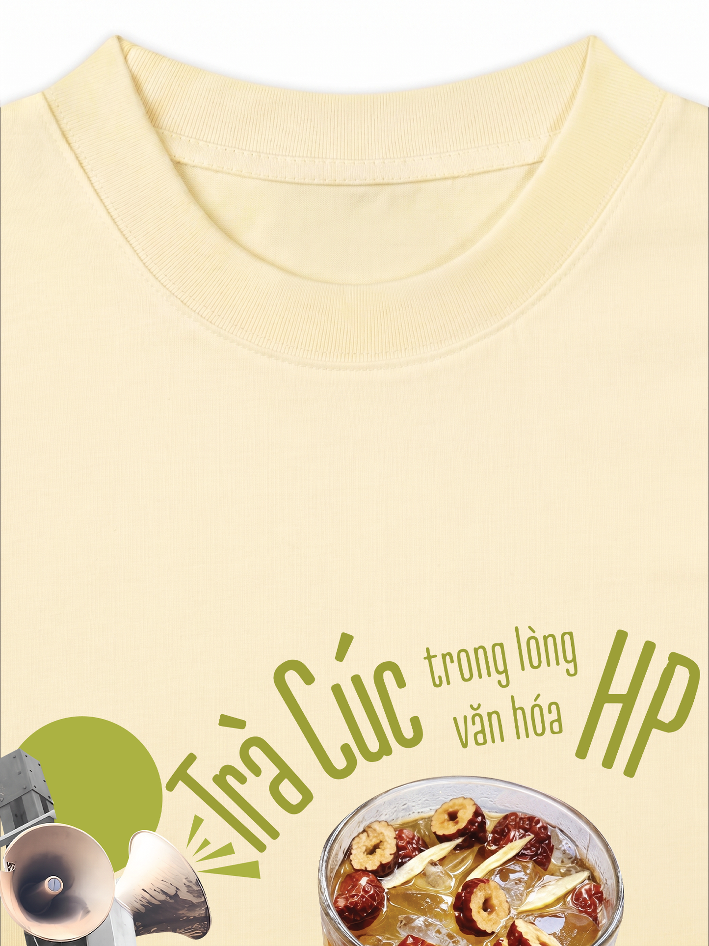 Áo Thun Relaxed Fit Trà Cúc Trong Lòng Văn Hóa Hải Phòng