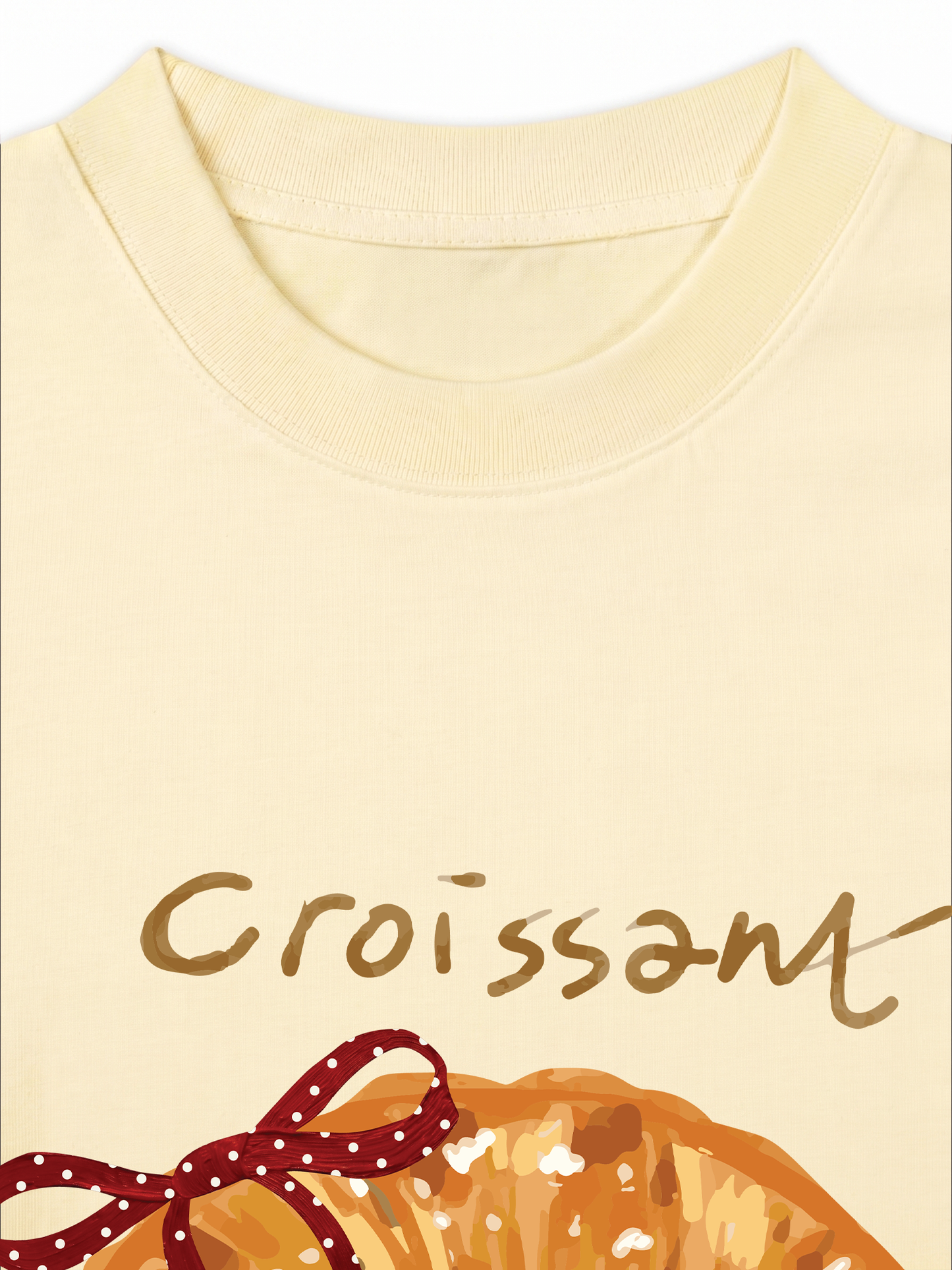 Áo Thun Relaxed Fit Croissant