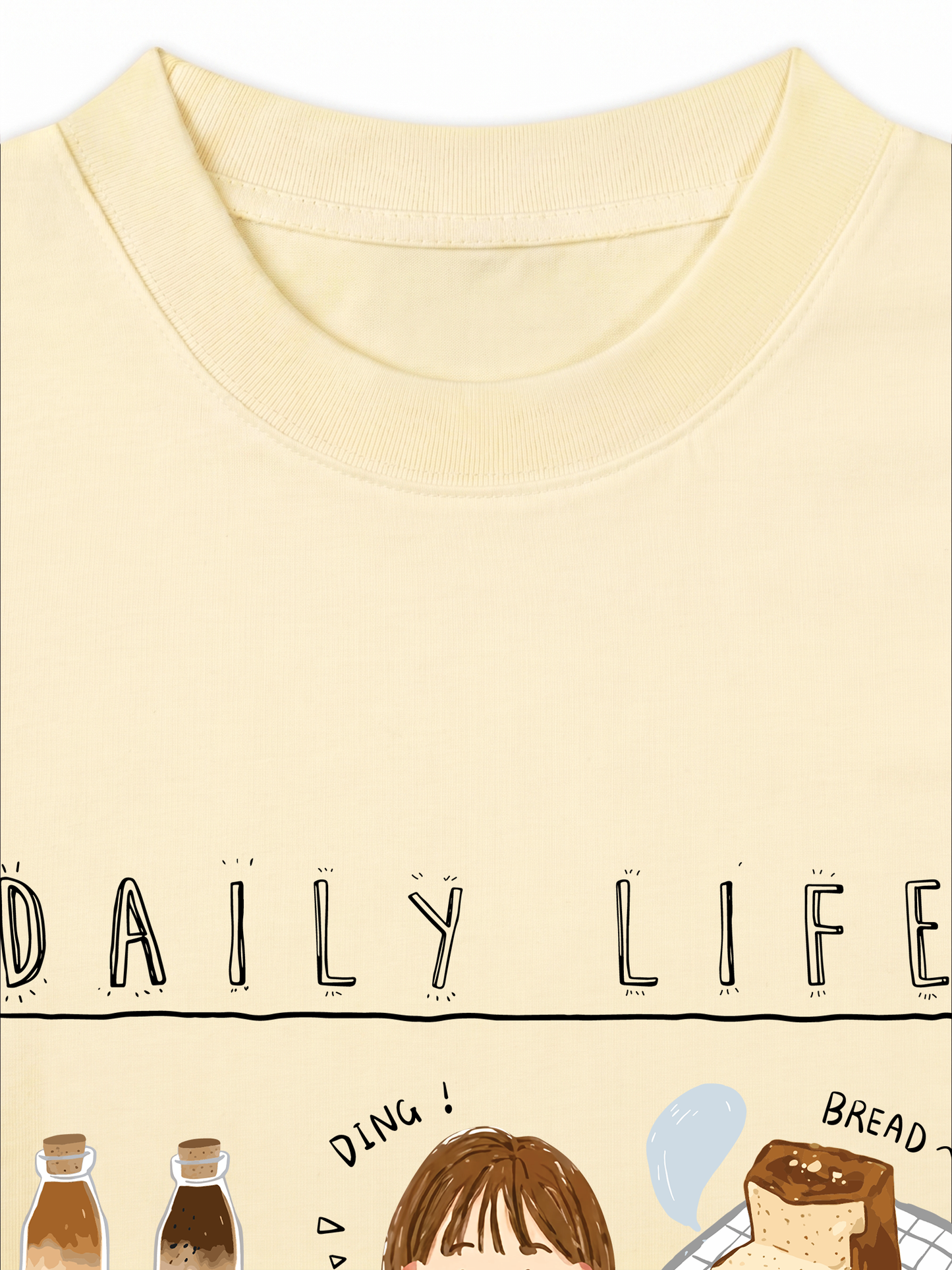 Áo Thun Relaxed Fit Sweet Daily Life