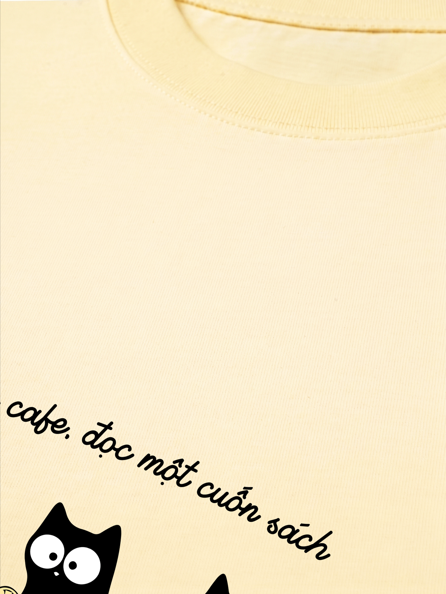 Áo Thun Relaxed Fit Uống Một Tách Cafe Đọc 1 Cuốn Sách
