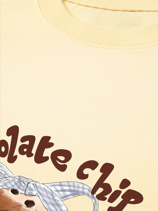 Áo Thun Relaxed Fit Sweet Chocolate Chip Cookie