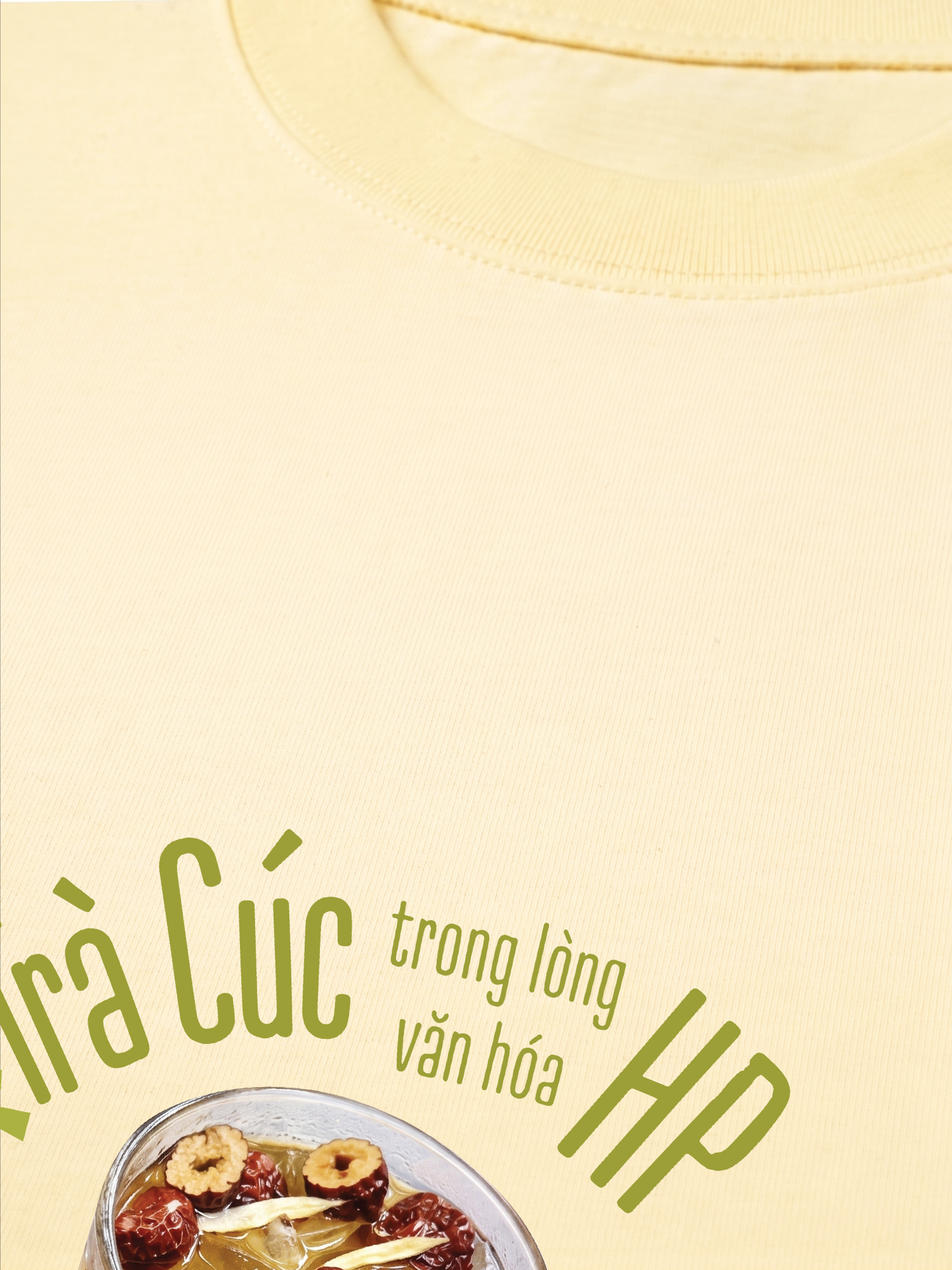 Áo Thun Relaxed Fit Trà Cúc Trong Lòng Văn Hóa Hải Phòng
