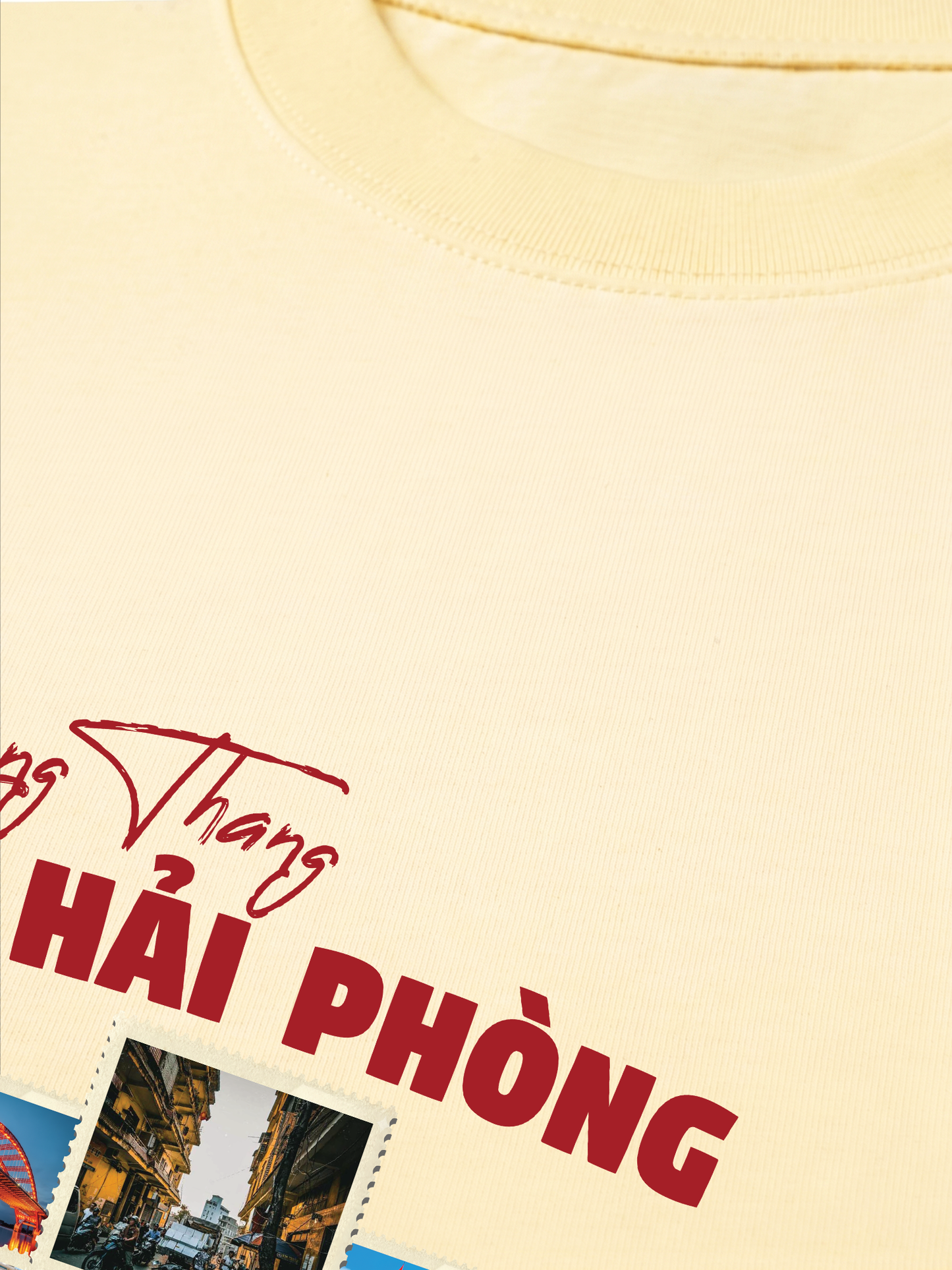 Áo Thun Relaxed Fit Cafe Bệt Hải Phòng