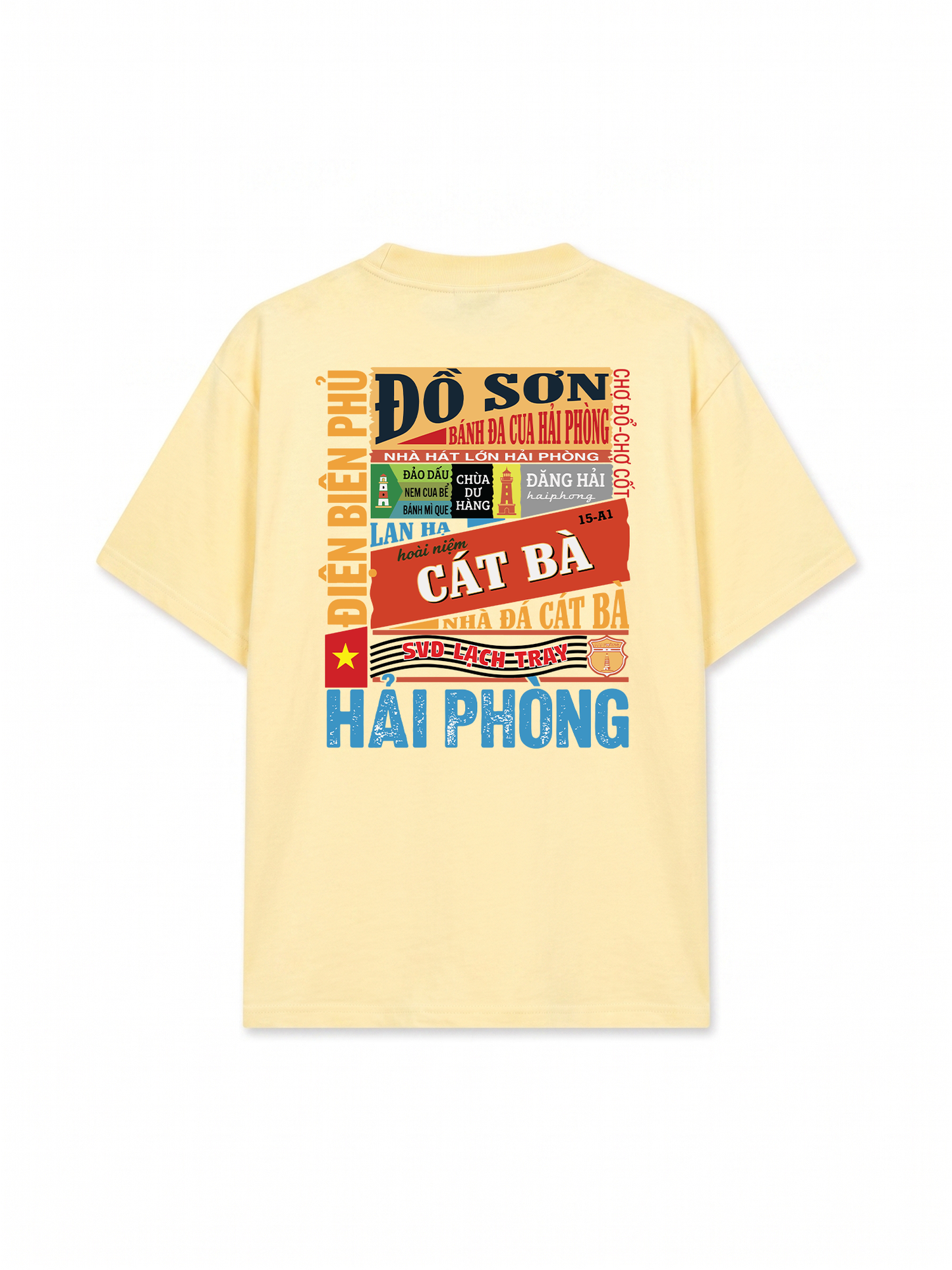 Áo Thun Relaxed Fit Hai Phong City