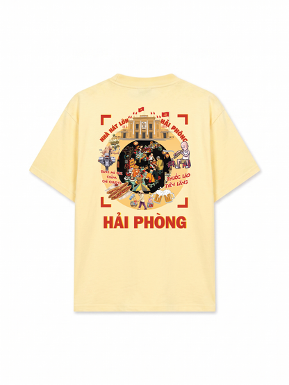 Áo Thun Relaxed Fit Hai Phong Street Life