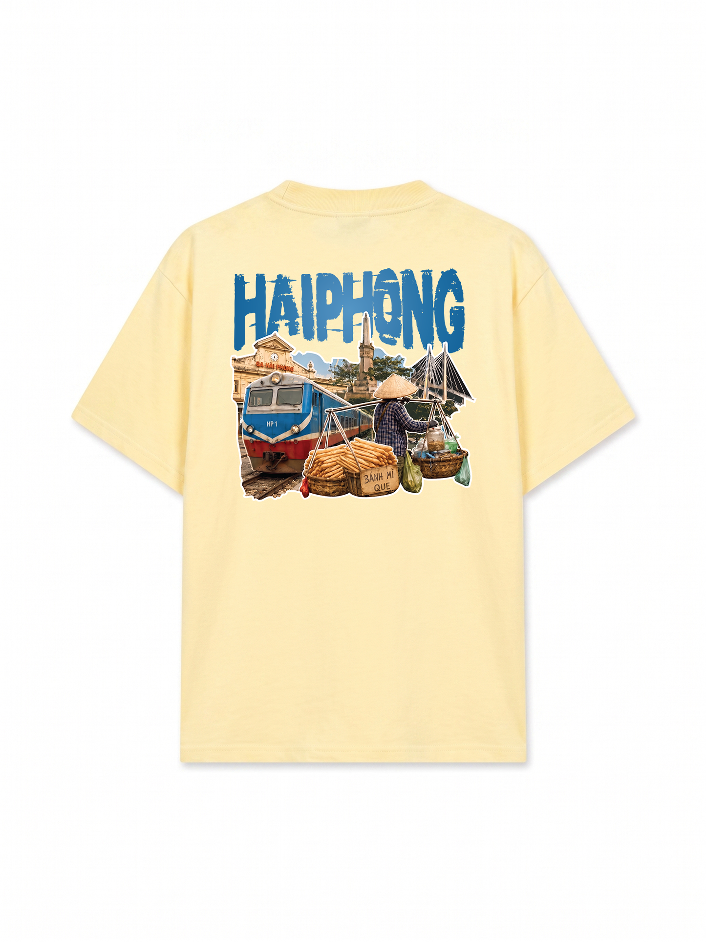 Áo Thun Relaxed Fit Vintage Hai Phong