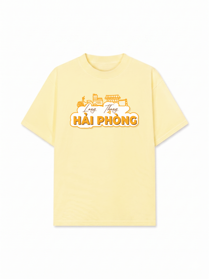 Áo Thun Relaxed Fit Lang Thang Hải Phòng
