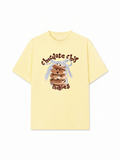 Áo Thun Relaxed Fit Sweet Chocolate Chip Cookie