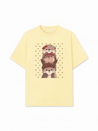 Áo Thun Relaxed Fit Animal The Beaver Friends Group