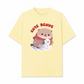 Áo Thun Relaxed Fit Animal Red Cute Beaver