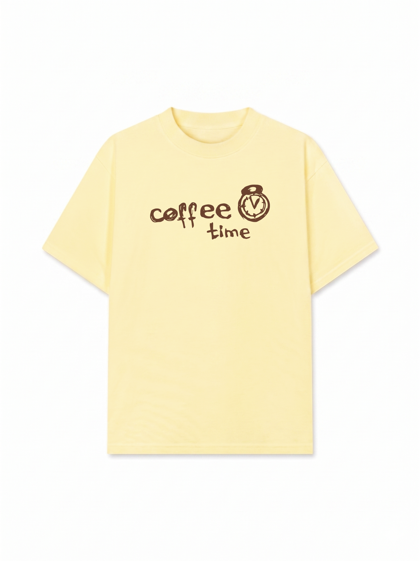 Áo Thun Relaxed Fit Coffee Time