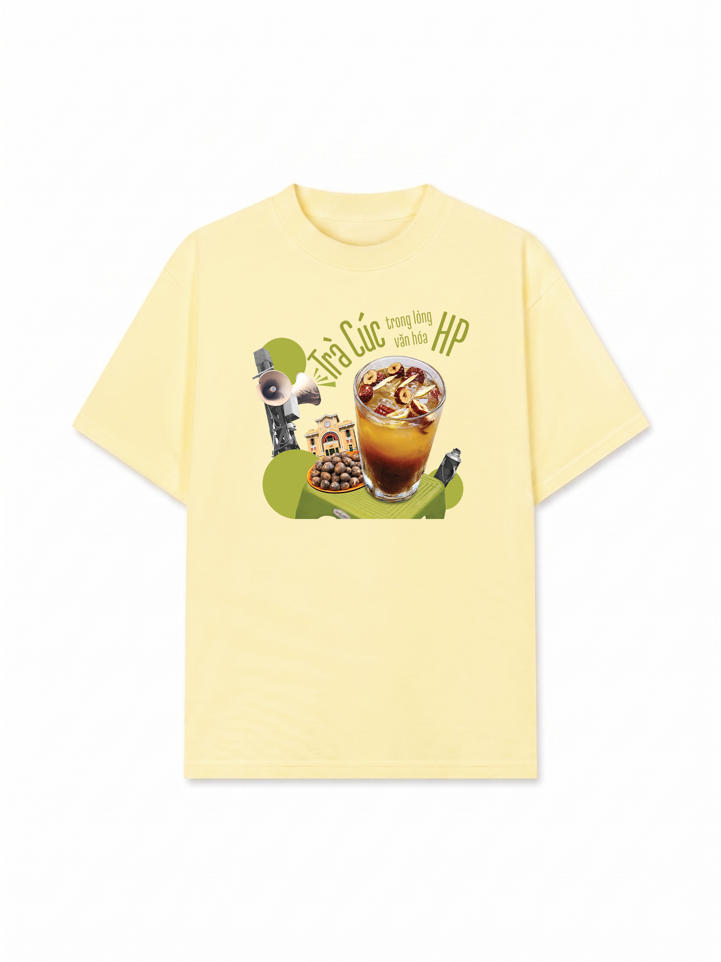 Áo Thun Relaxed Fit Trà Cúc Trong Lòng Văn Hóa Hải Phòng