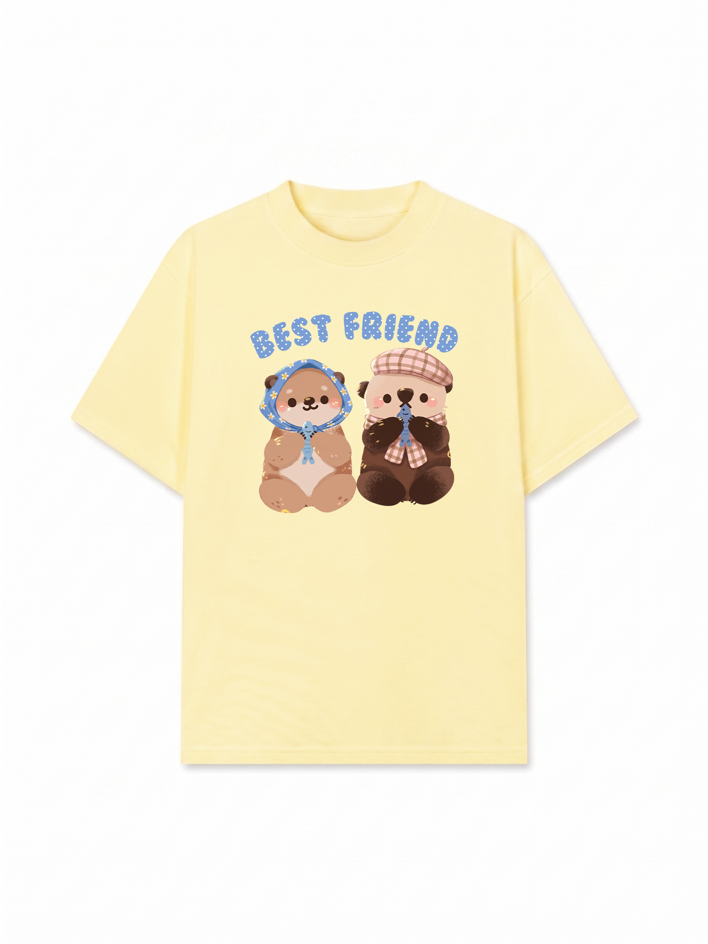 Áo Thun Relaxed Fit Animal Best Friend Beaver
