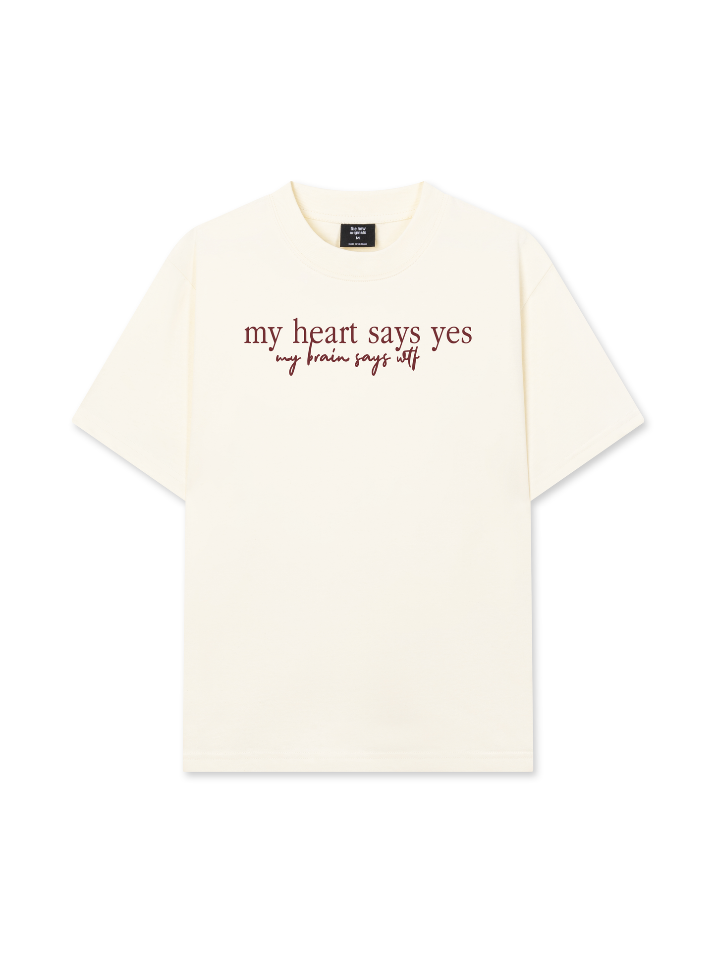 Áo Thun Relaxed Fit My Heart Say Yes