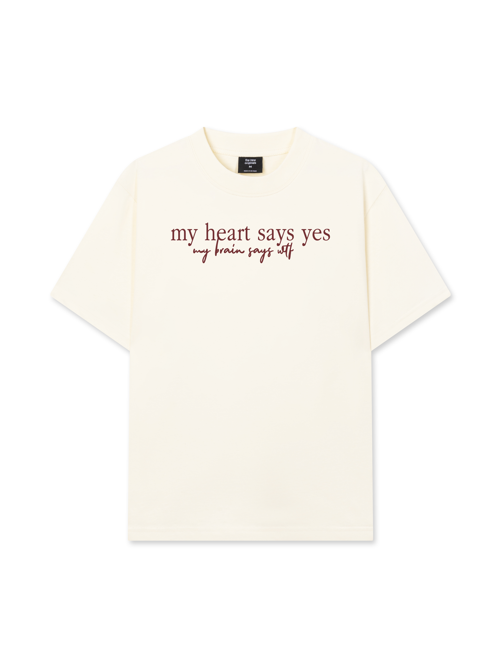 Áo Thun Relaxed Fit My Heart Say Yes