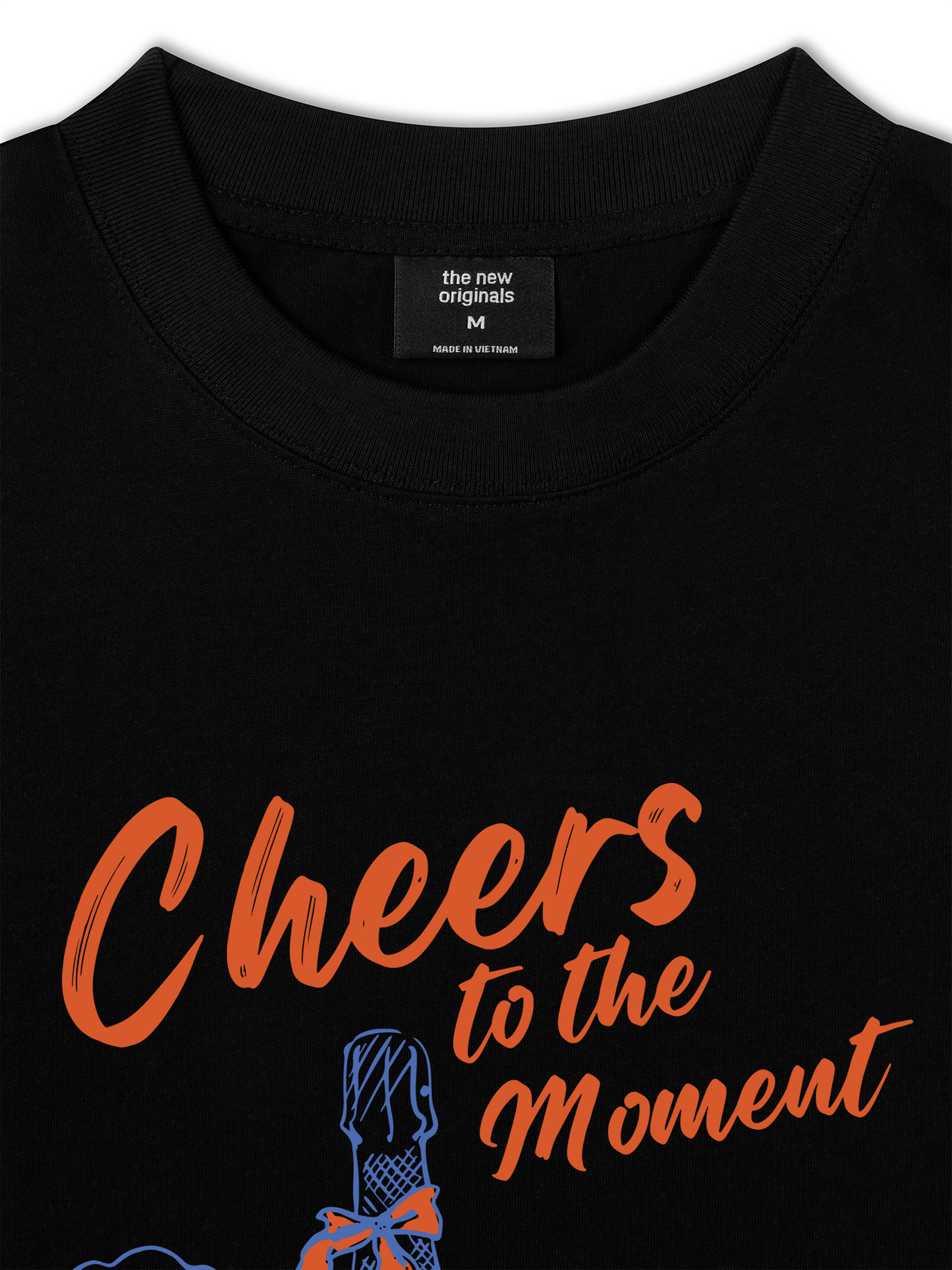 Áo Thun Relaxed Fit Cheer To The Moment