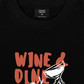 Áo Thun Relaxed Fit WINE & DINE