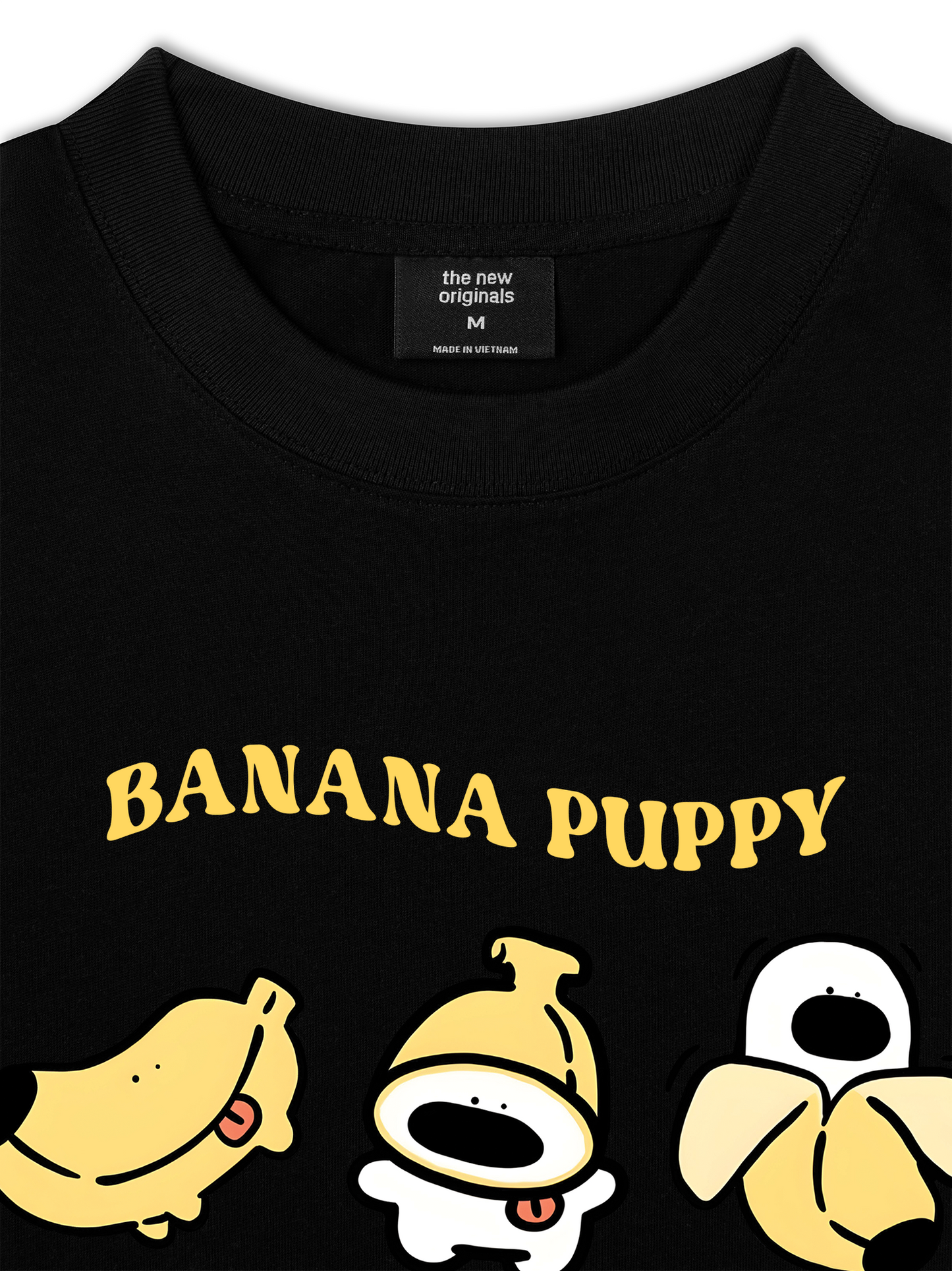 Áo Thun Relaxed Fit Banana Puppy