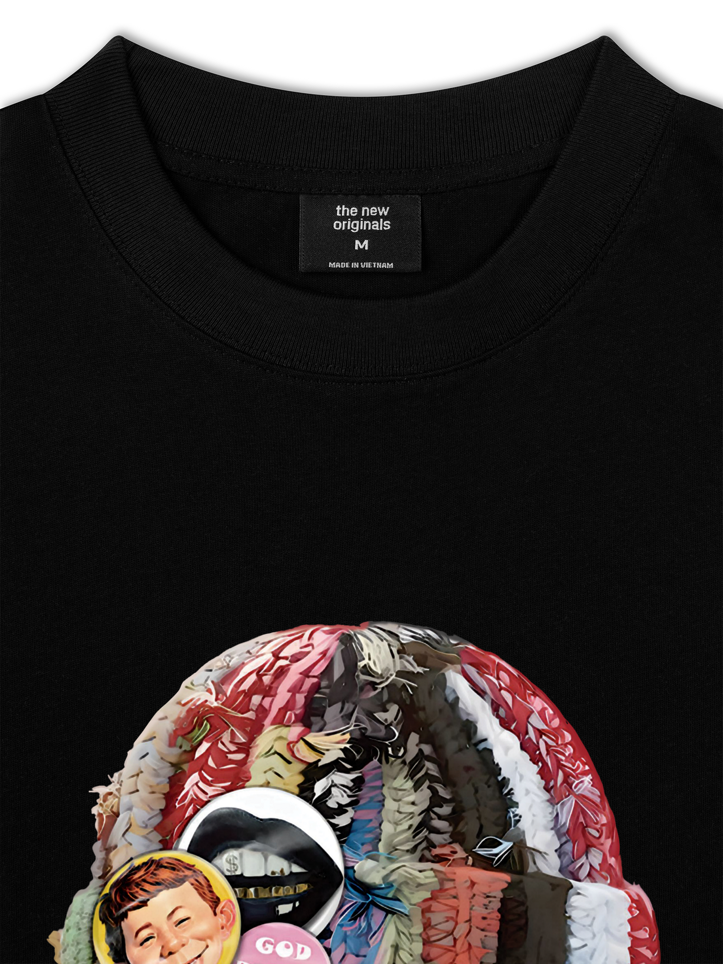 Áo Thun Relaxed Fit Bad Boy with Knit Cap