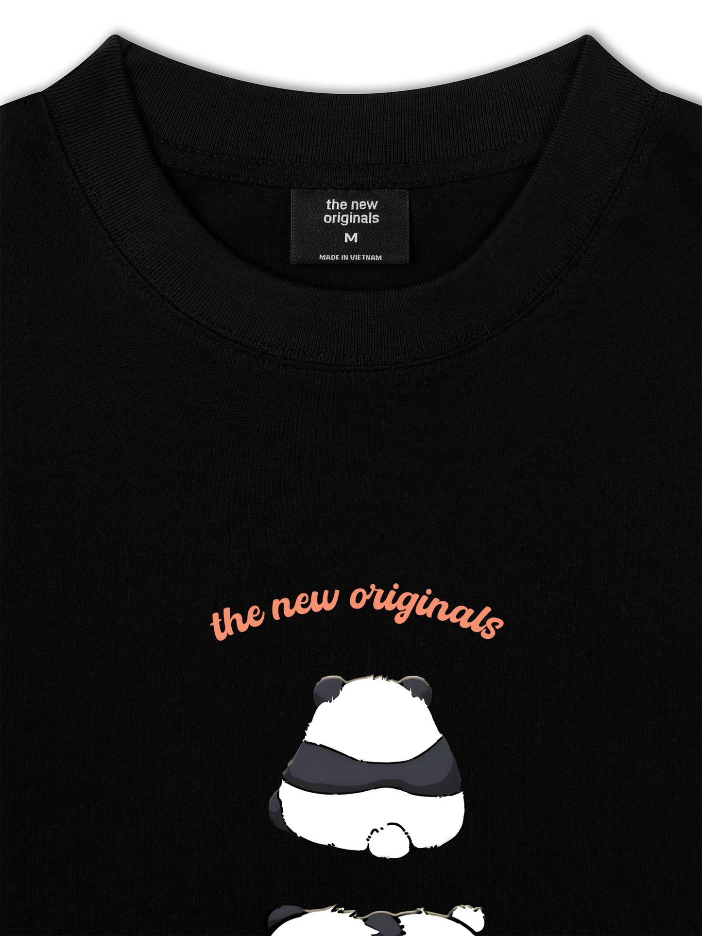 Áo Thun Relaxed Fit Panda Moooood