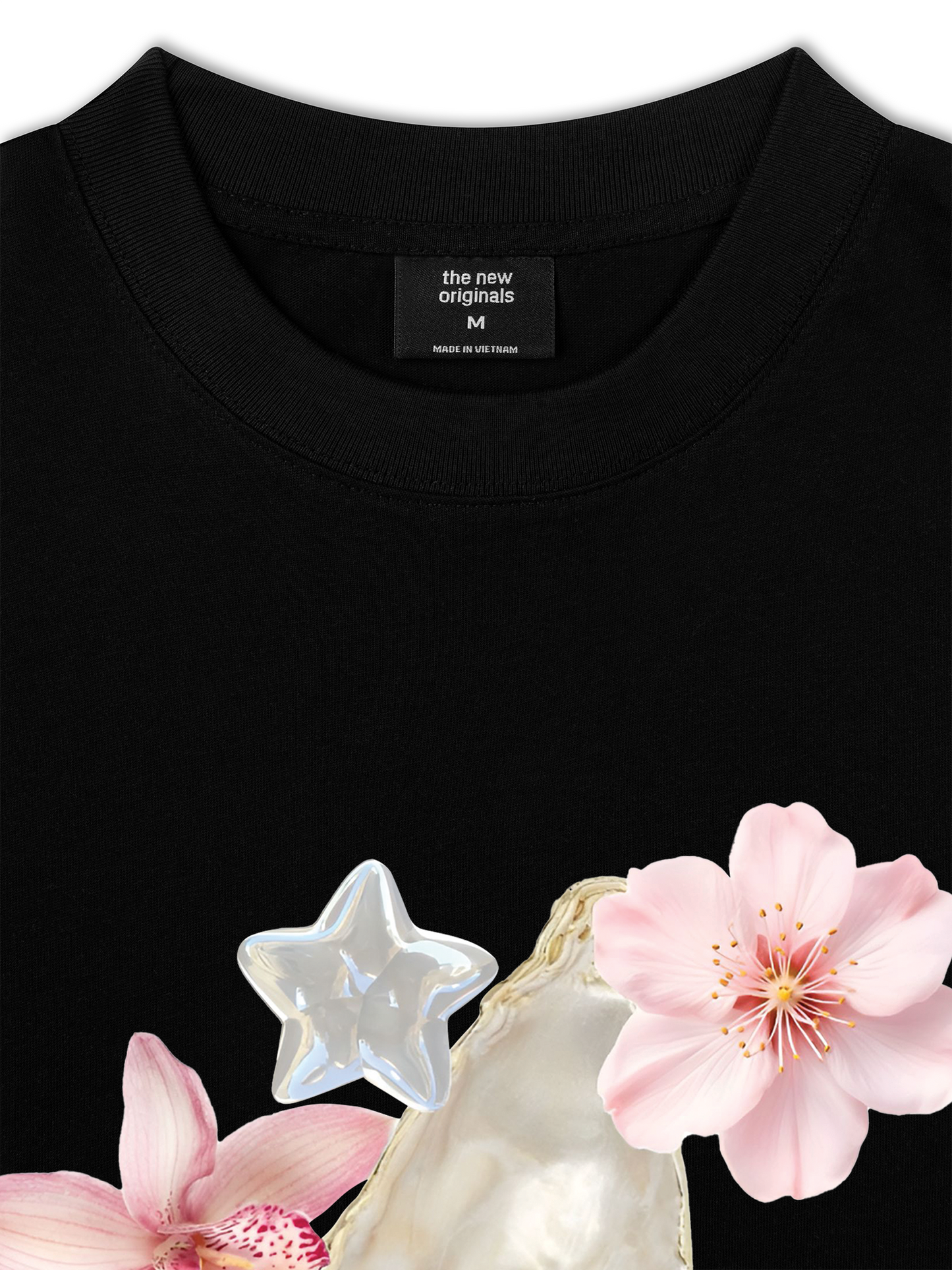 Áo Thun Relaxed Fit Pearl Bloom