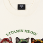 Áo Thun Relaxed Fit Vitamin Meow