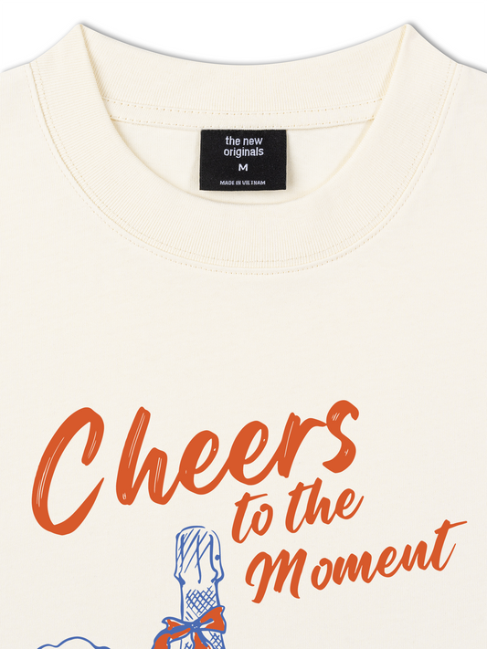 Áo Thun Relaxed Fit Cheer To The Moment