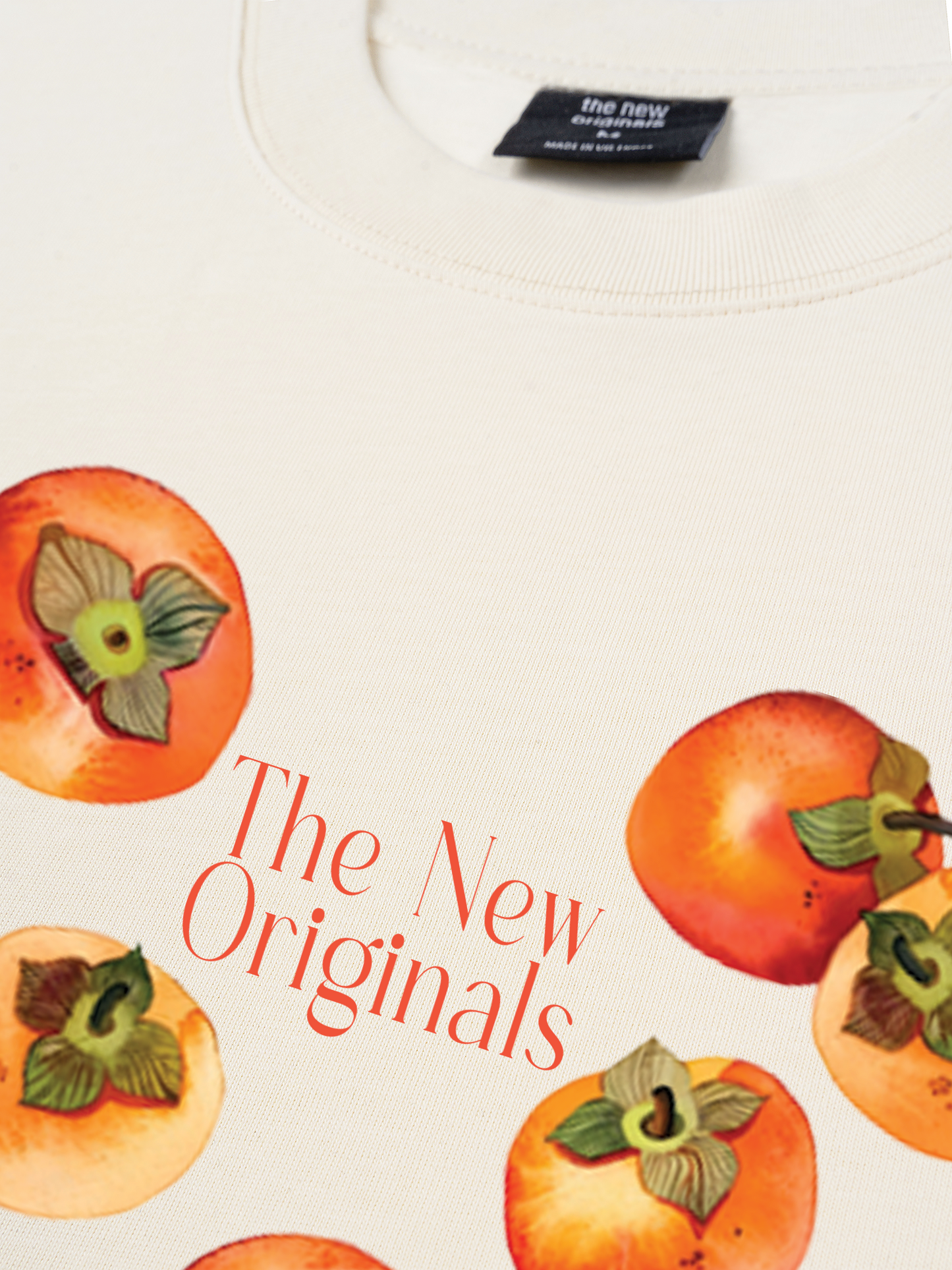 Áo Thun Relaxed Fit Ripe persimmons