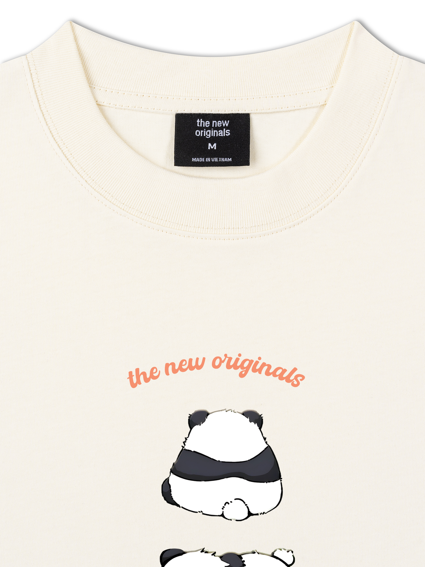 Áo Thun Relaxed Fit Panda Moooood
