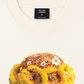 Áo Thun Relaxed Fit Flower Sun Knit Hat Cartoon Head