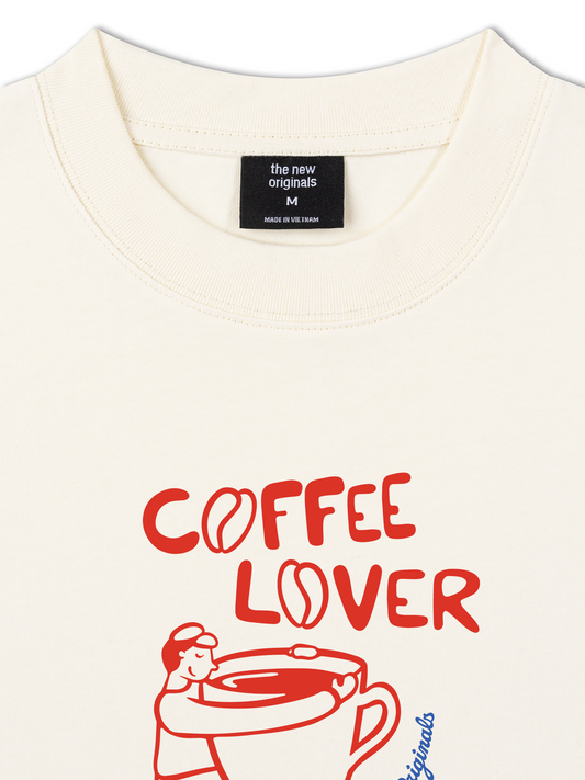 Áo Thun Relaxed Fit Coffee Lover Club