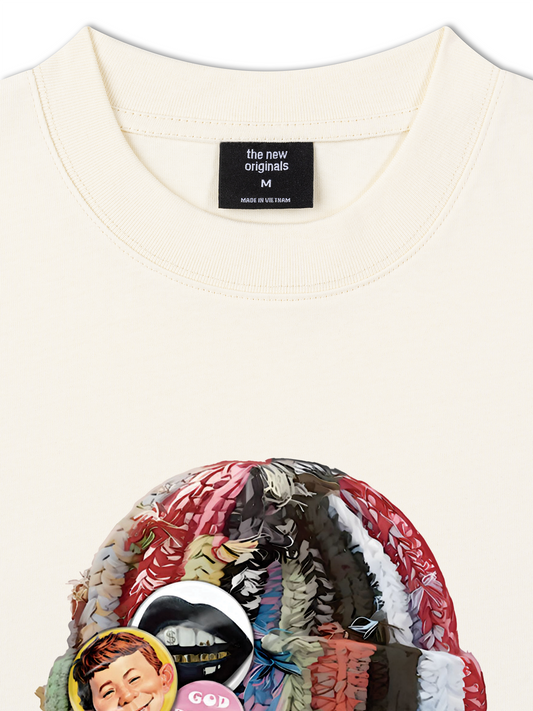 Áo Thun Relaxed Fit Bad Boy with Knit Cap