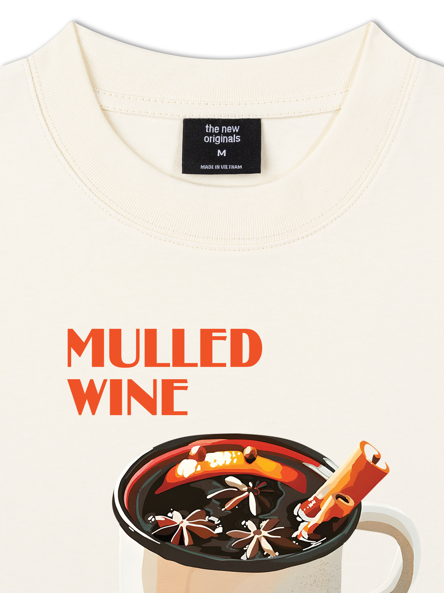 Áo Thun Relaxed Fit MULLED WINE