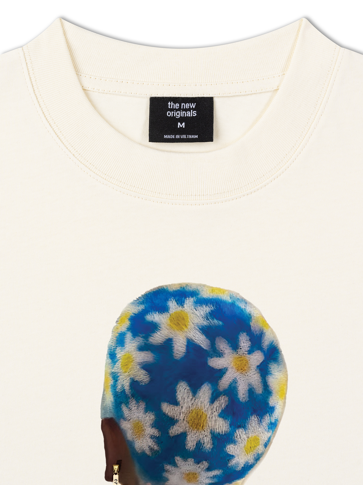 Áo Thun Relaxed Fit Blue Daisy Hairstyle