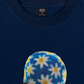 Áo Thun Relaxed Fit Blue Daisy Hairstyle