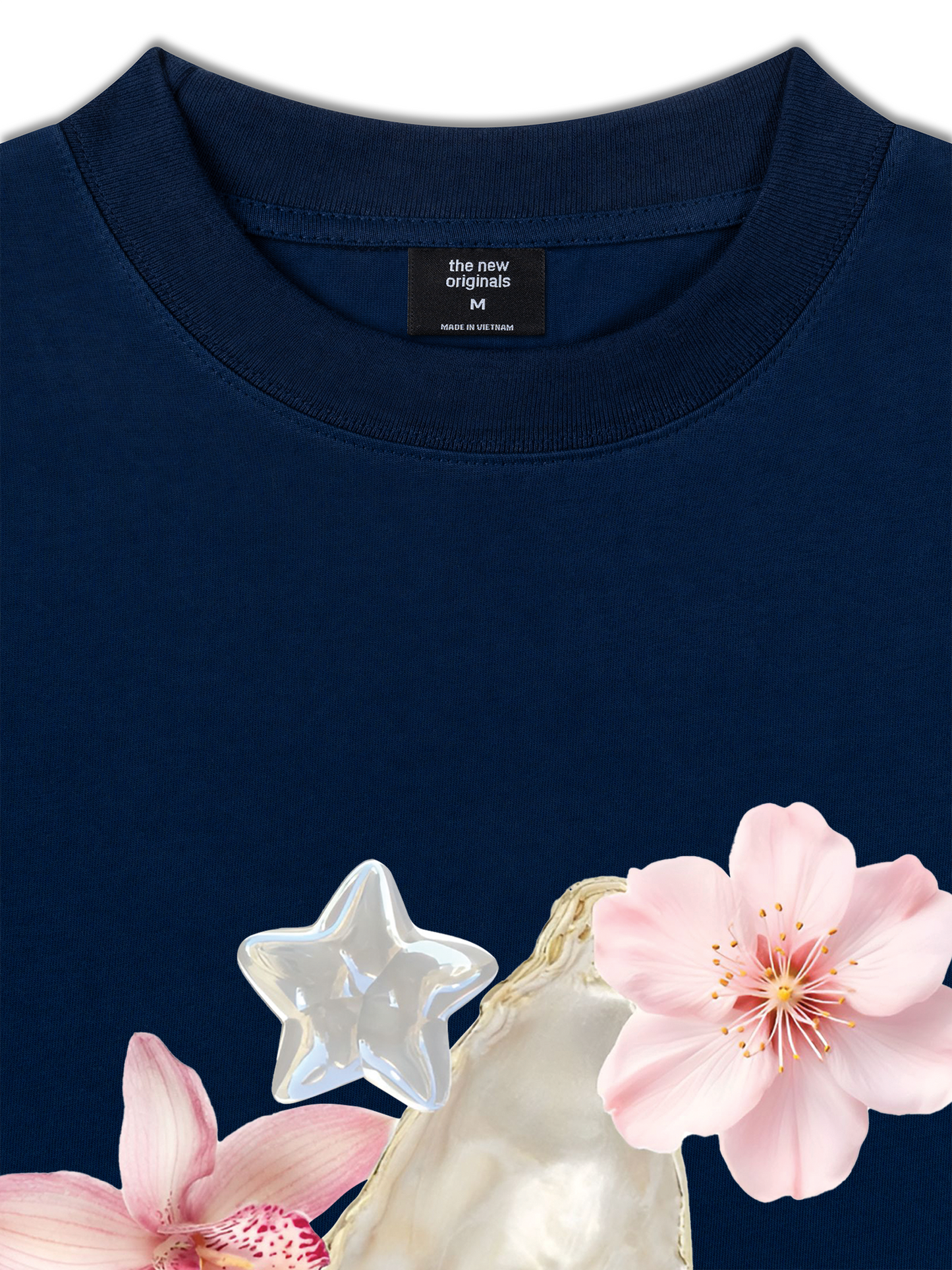 Áo Thun Relaxed Fit Pearl Bloom