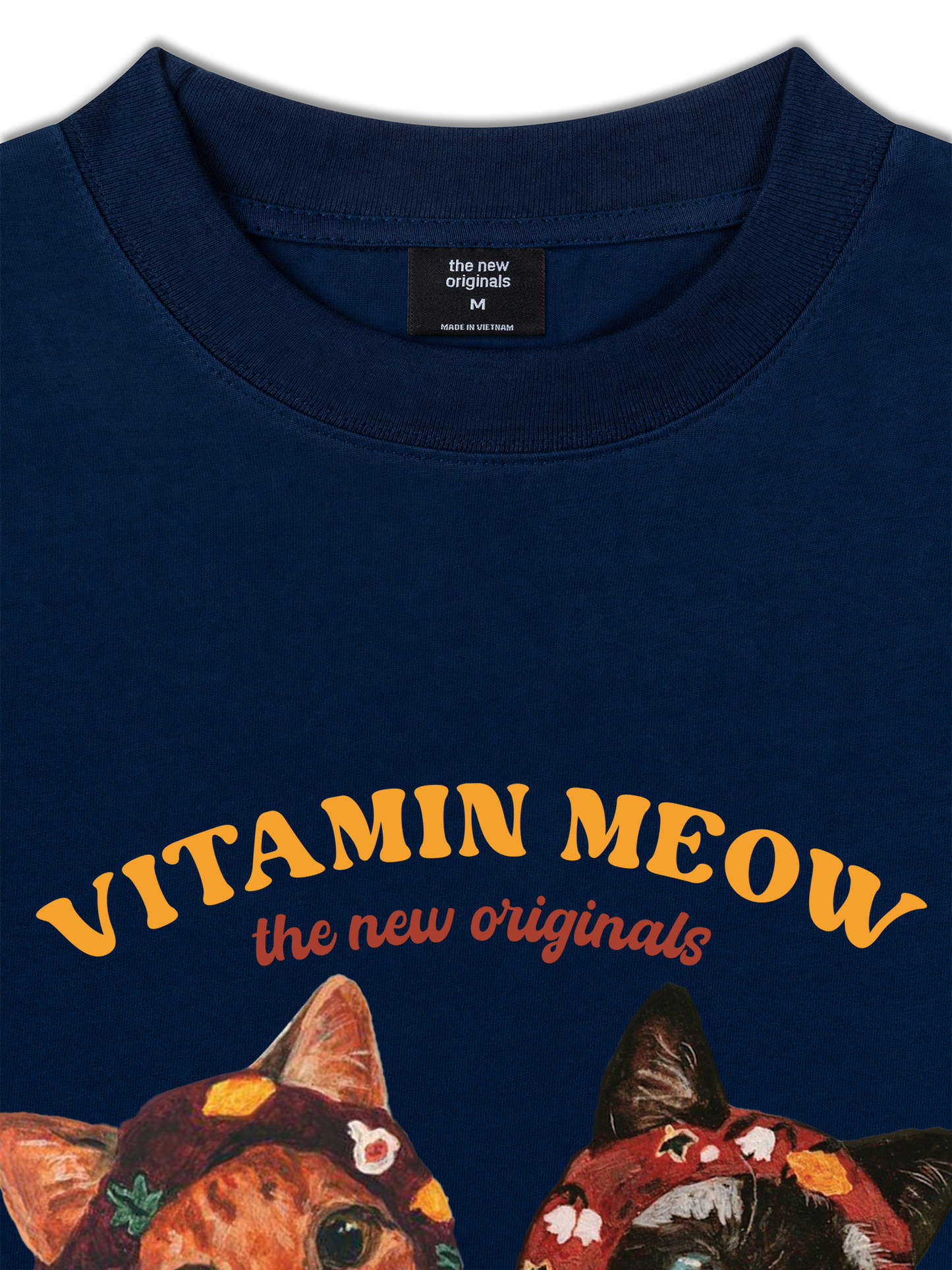Áo Thun Relaxed Fit Vitamin Meow