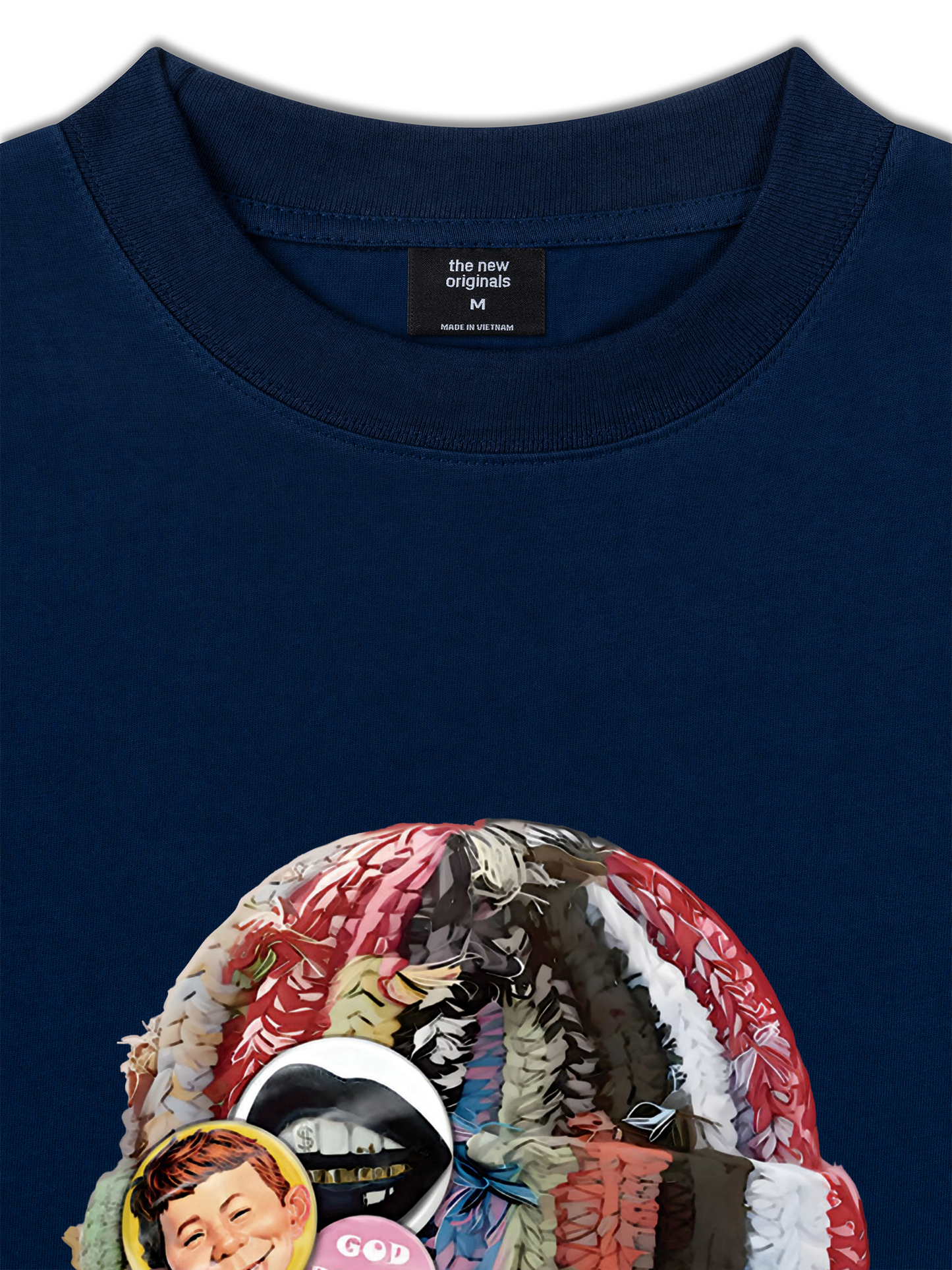 Áo Thun Relaxed Fit Bad Boy with Knit Cap