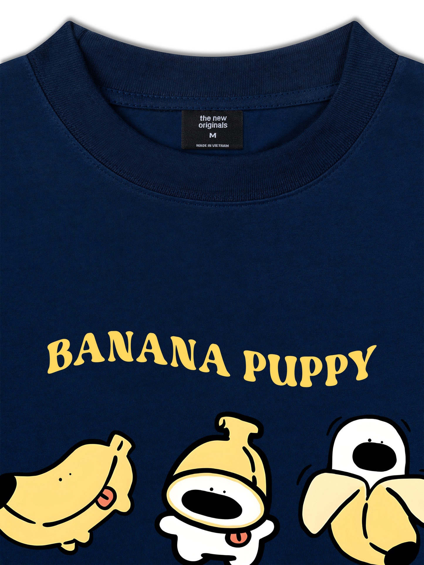 Áo Thun Relaxed Fit Banana Puppy