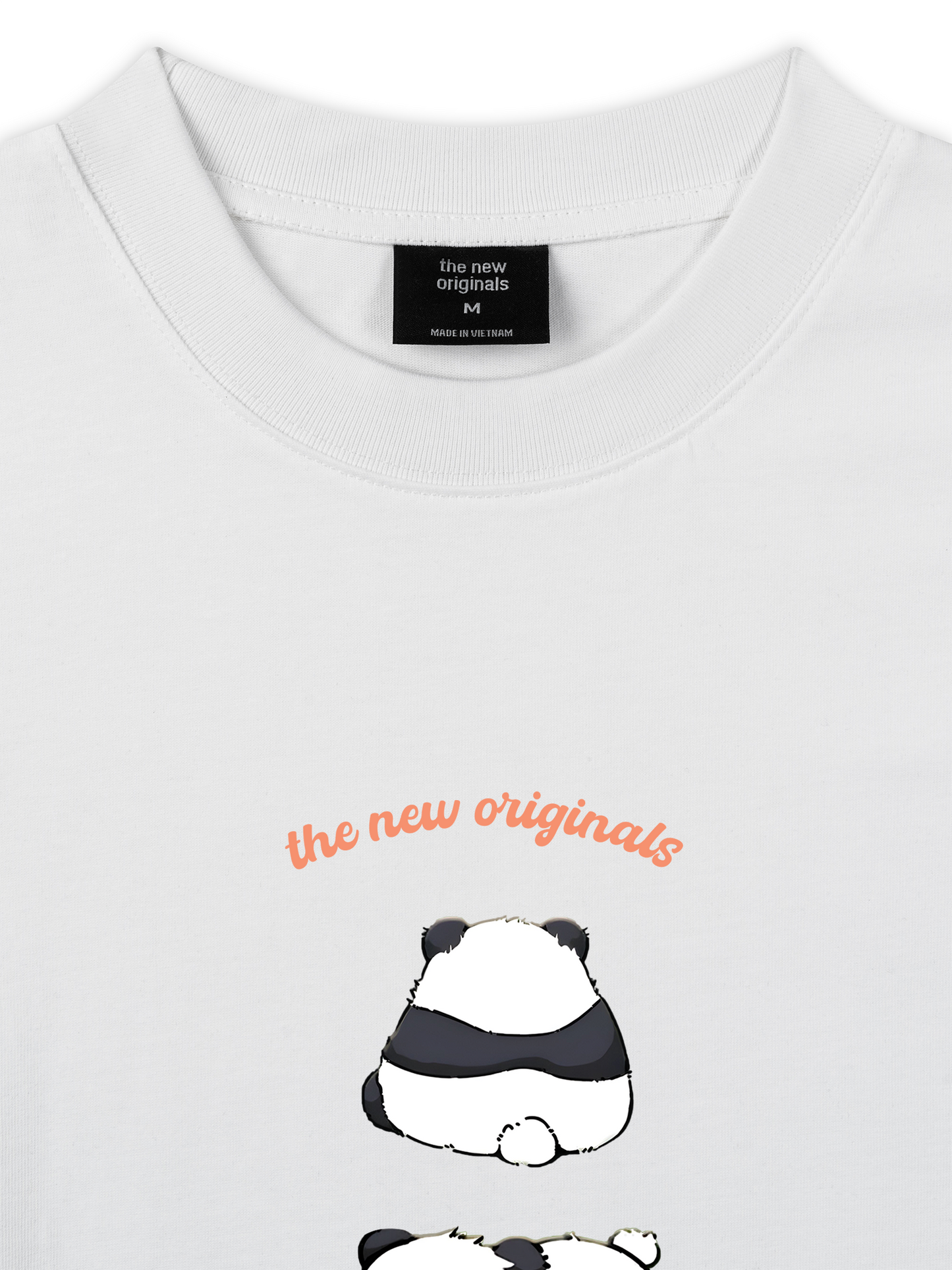 Áo Thun Relaxed Fit Panda Moooood