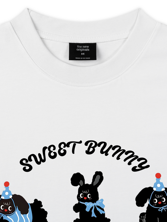 Áo Thun Relaxed Fit Sweet Bunny