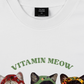 Áo Thun Relaxed Fit Vitamin Meow