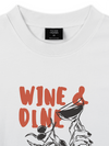 Áo Thun Relaxed Fit WINE & DINE