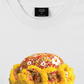 Áo Thun Relaxed Fit Flower Sun Knit Hat Cartoon Head