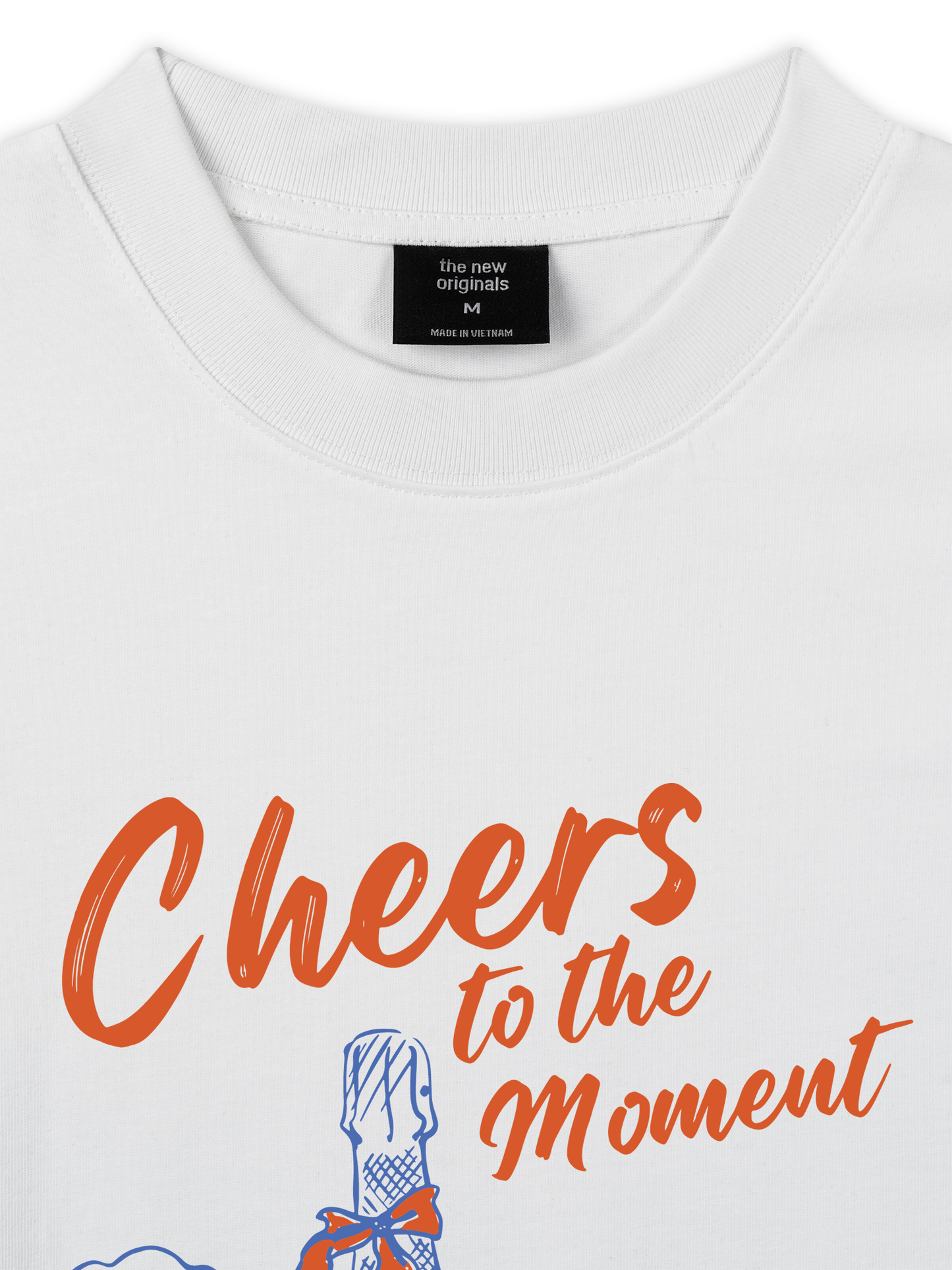 Áo Thun Relaxed Fit Cheer To The Moment