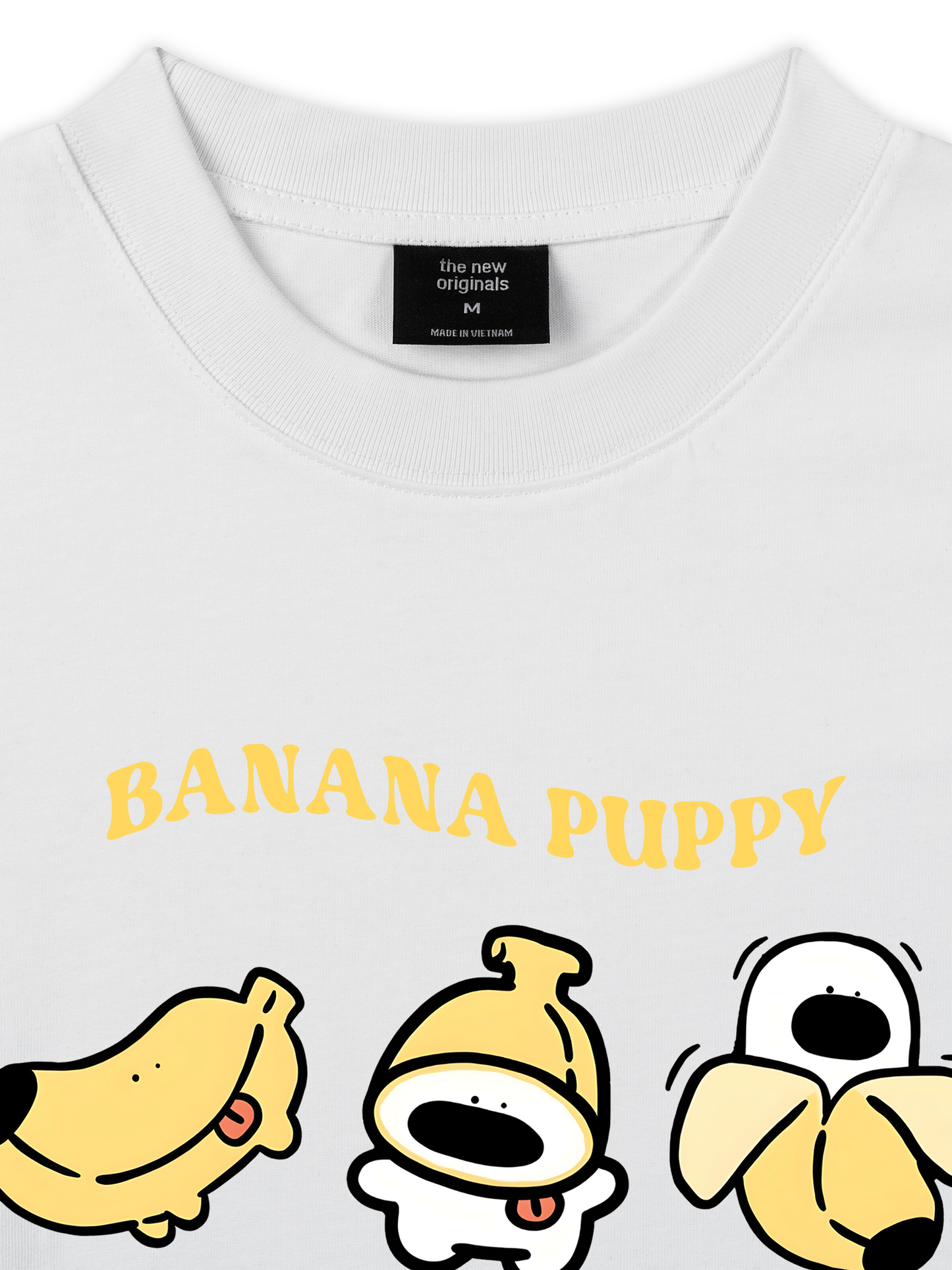 Áo Thun Relaxed Fit Banana Puppy