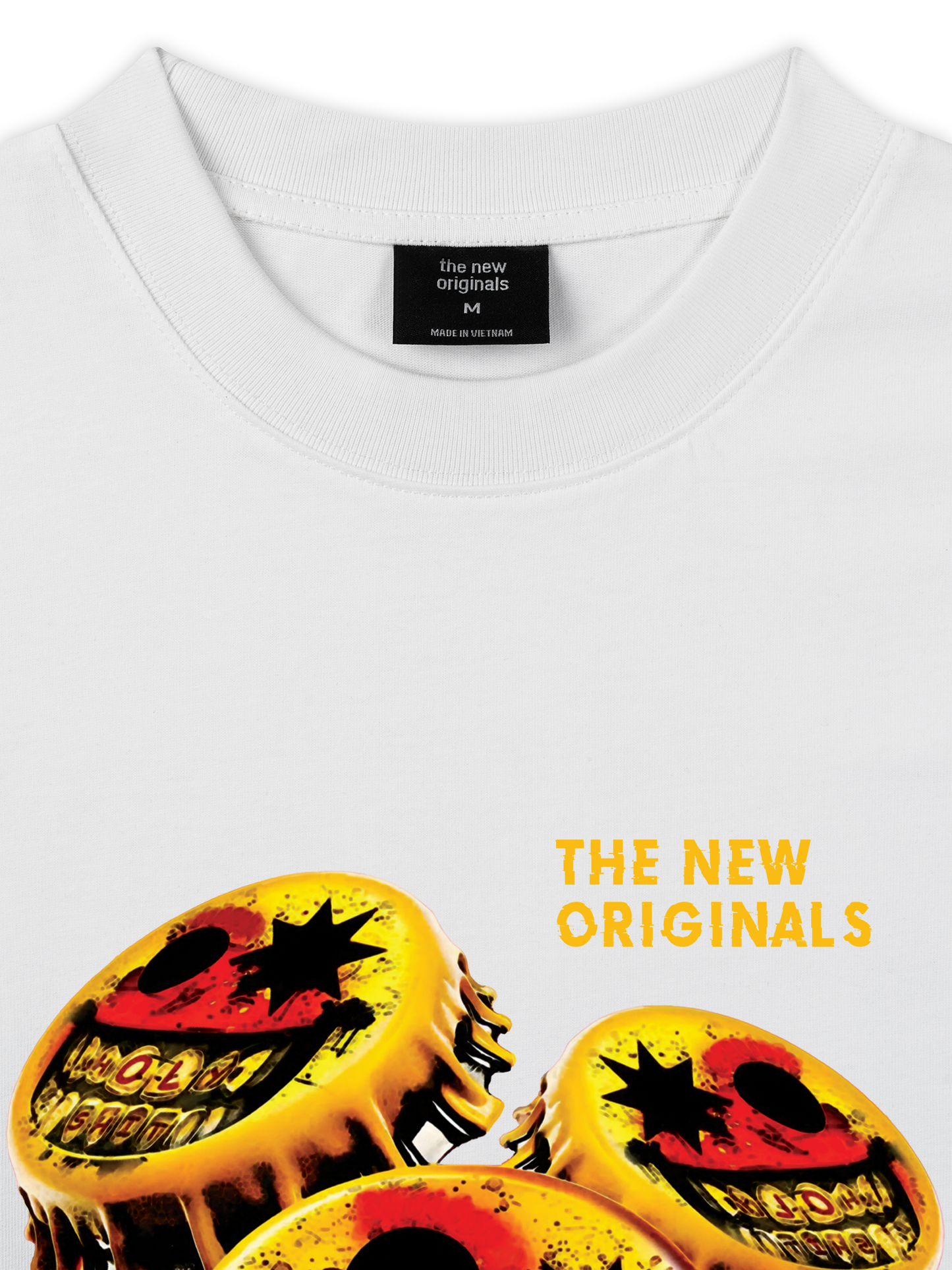 Áo Thun Relaxed Fit Gangster Smile Cap Art