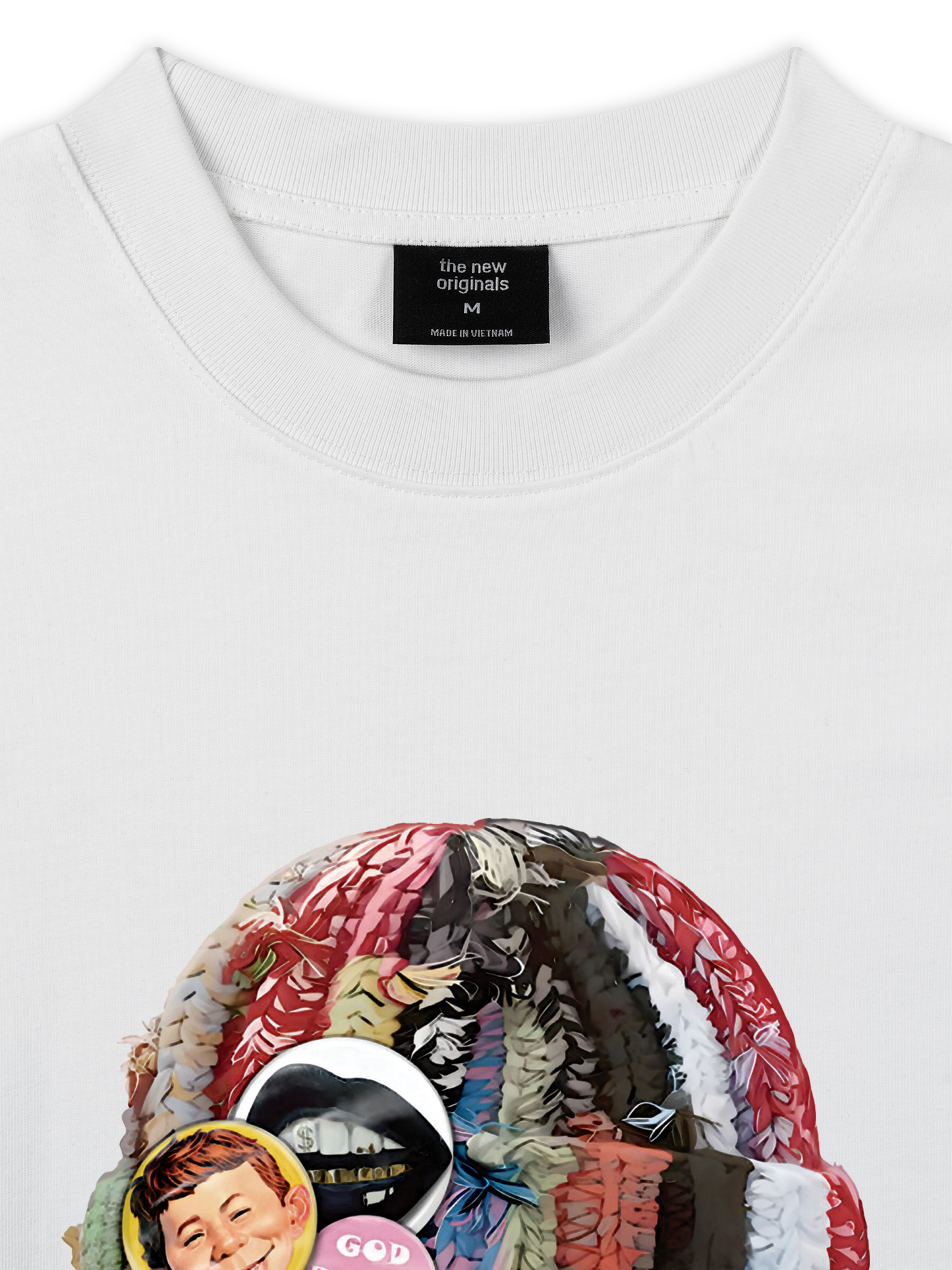 Áo Thun Relaxed Fit Bad Boy with Knit Cap